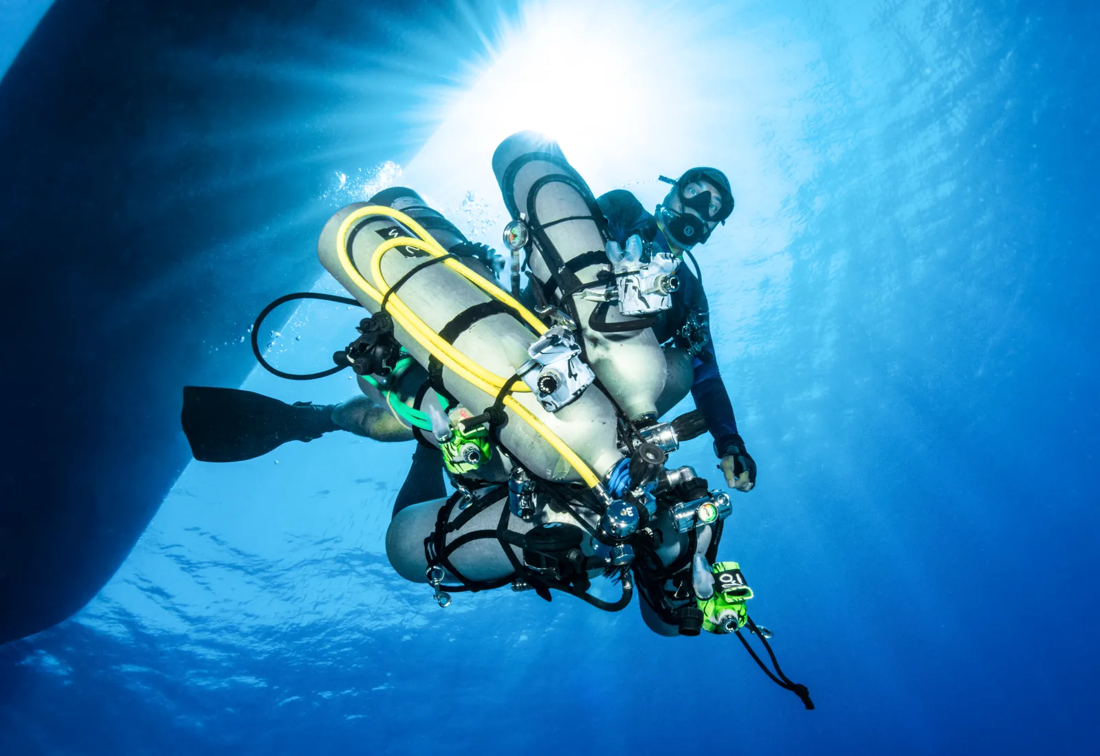 Advanced Trimix Diver — technical diving course in the Red Sea