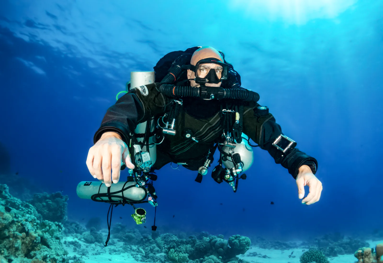 Decompression Procedures Diver — technical diving course in the Red Sea