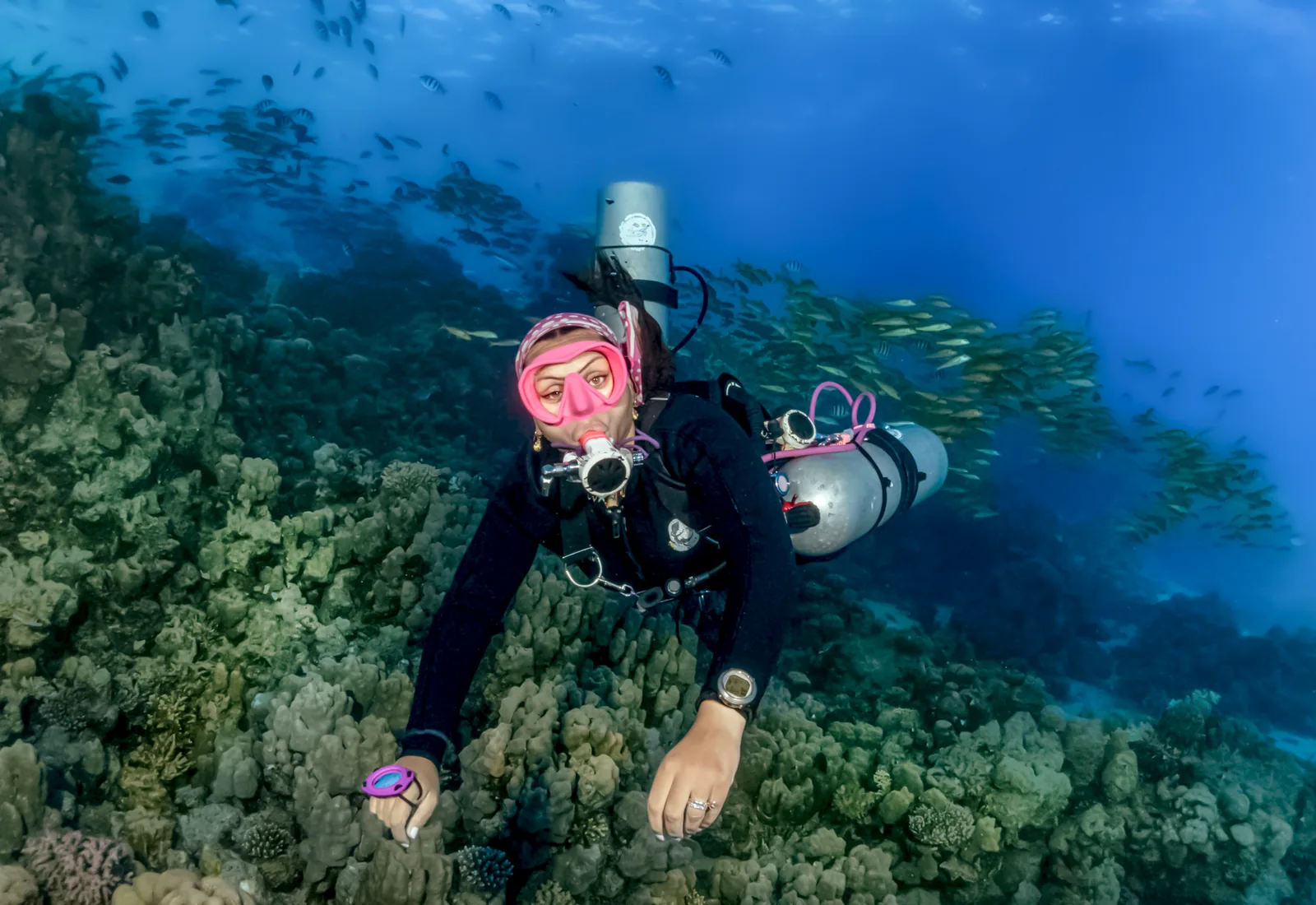 Advanced Nitrox Diver — technical diving course in the Red Sea