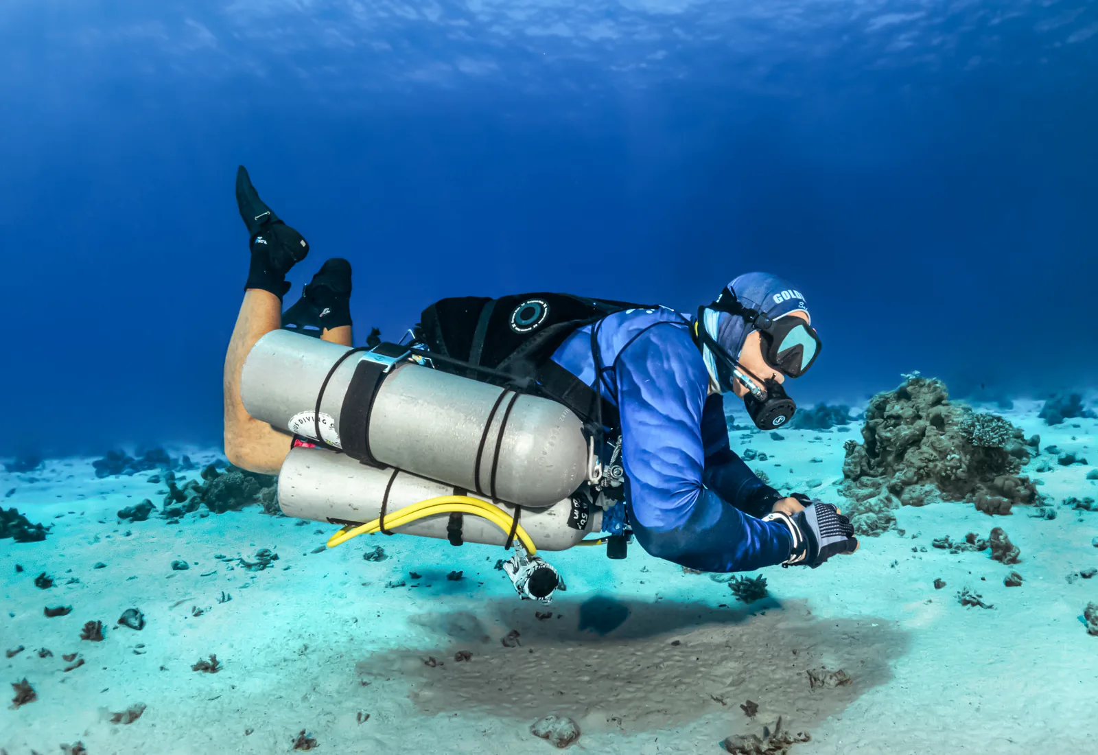 Sidemount Diver — technical diving course in the Red Sea