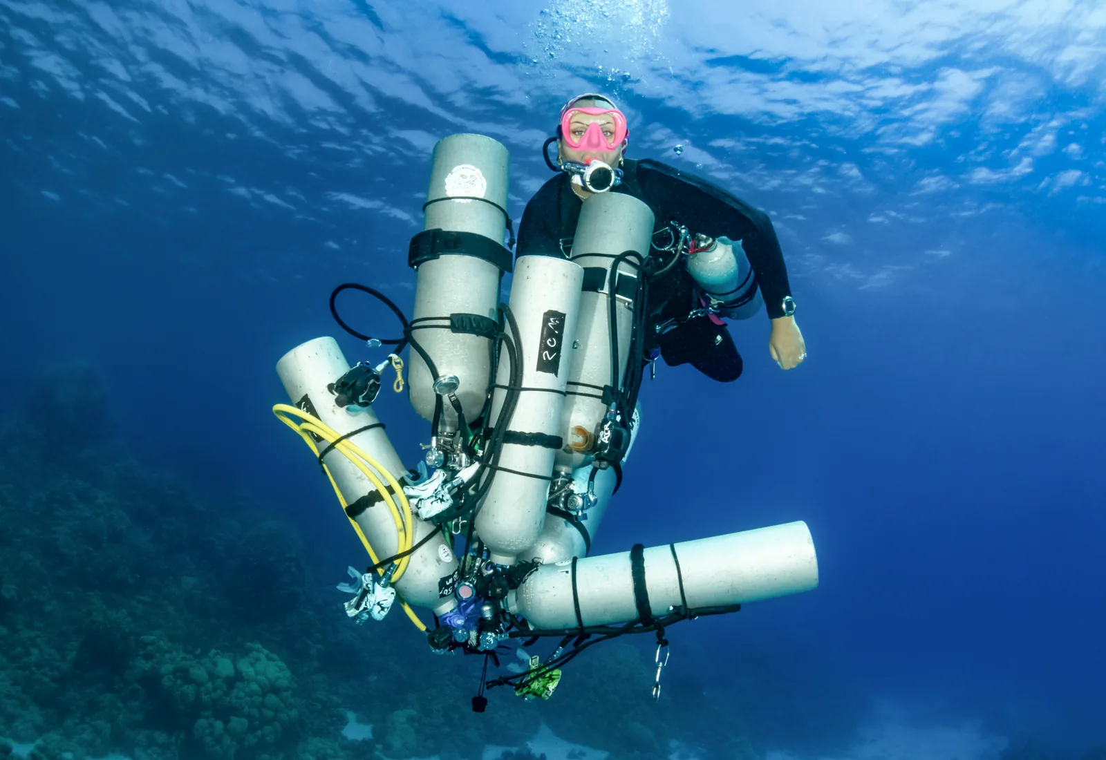 Trimix Diver — technical diving course in the Red Sea